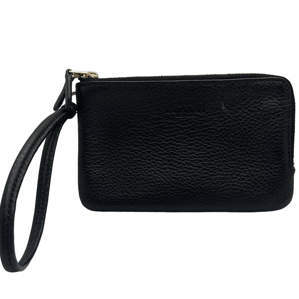 Coach Black Wristlet